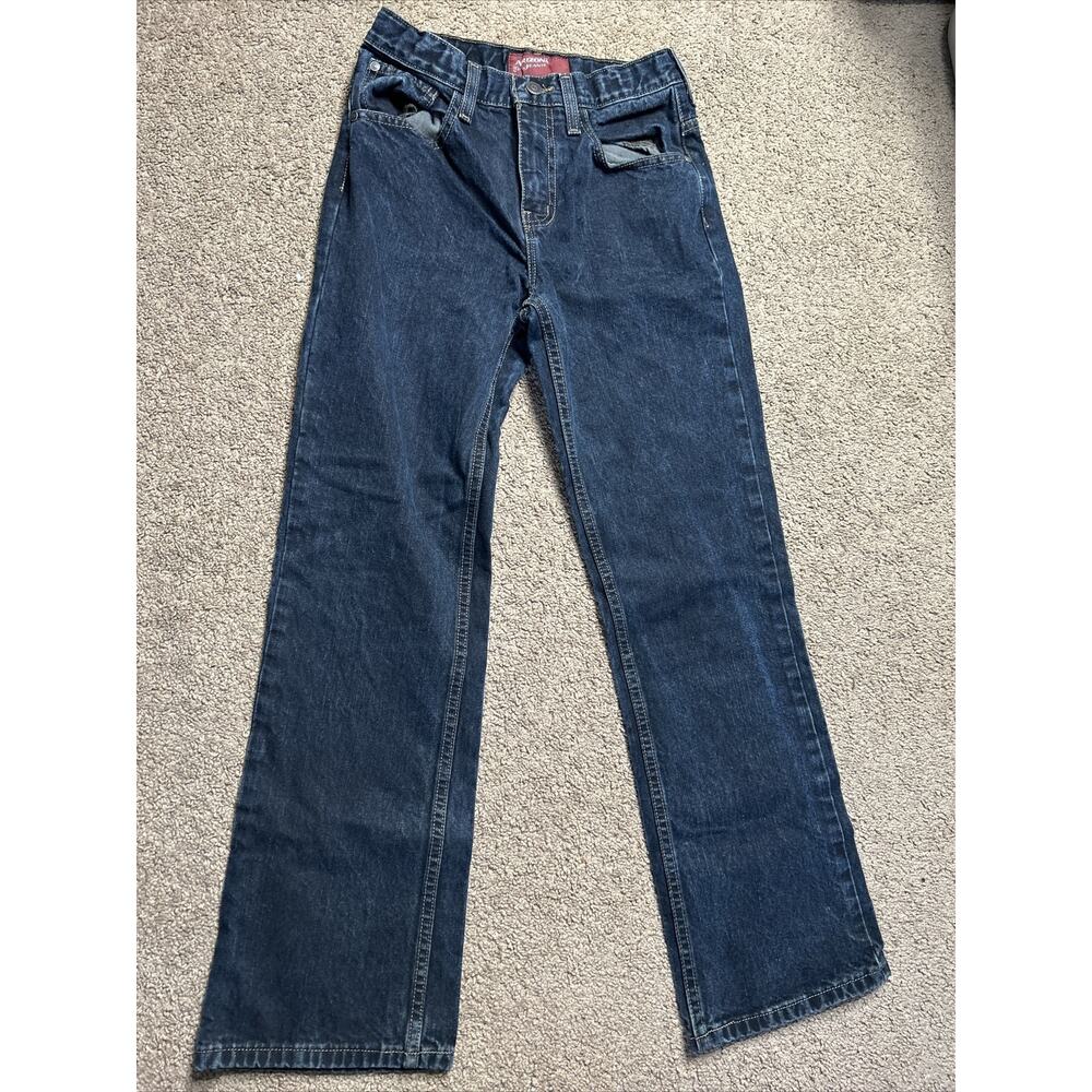 Boy’s Size 16 Slim Arizona Jeans Bootcut Dark Wash Jeans